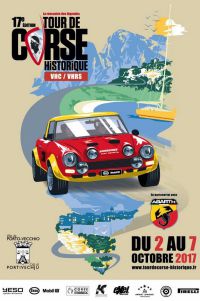 Affiche du Tour de Corse Historique